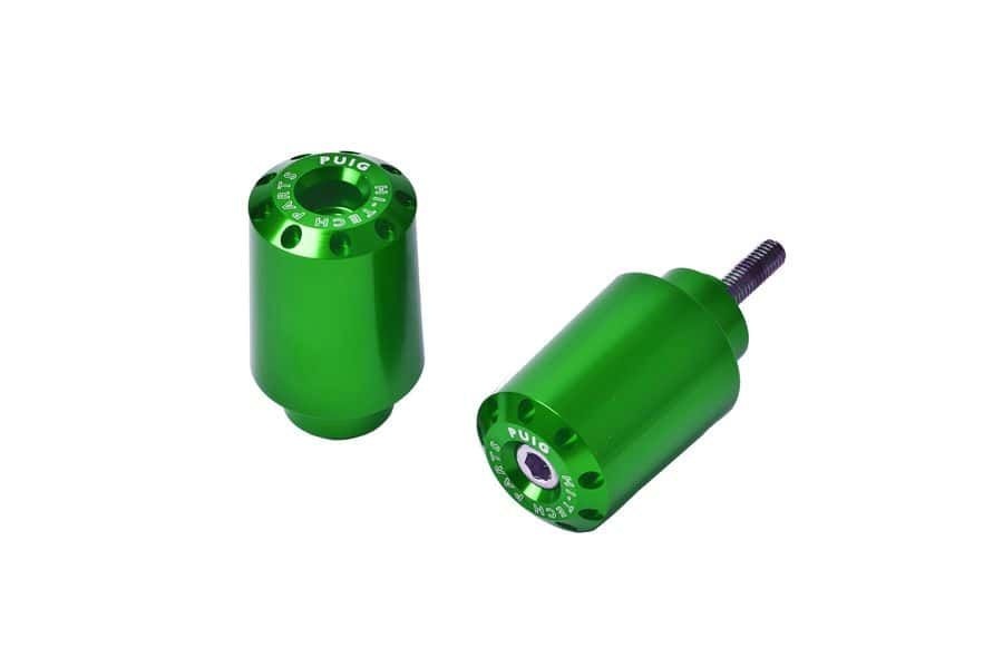 Bar ends PUIG 5618V LONG green