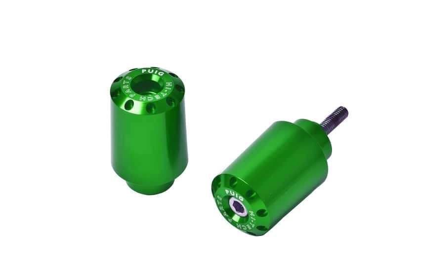 Bar ends PUIG 9372V LONG green