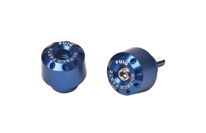 Bar ends PUIG 9373A SHORT blue