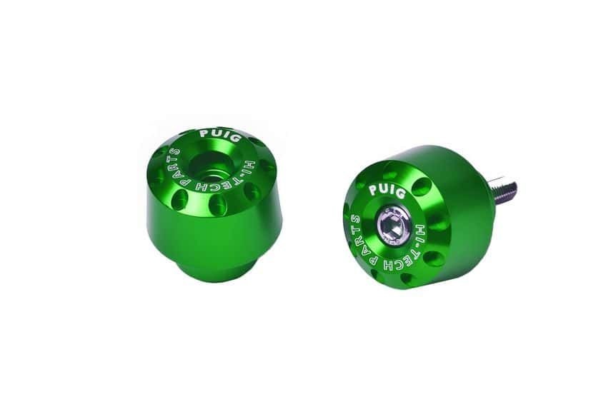 Bar ends PUIG 9373V SHORT green