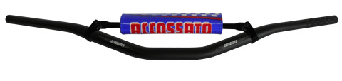 Handlebar ACCOSSATO aluminium, 28.5 mm black