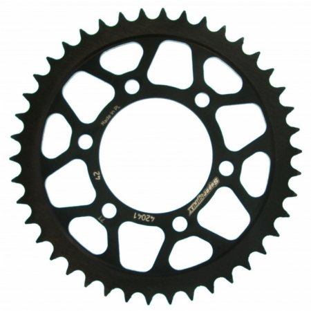 Rear sprocket SUPERSPROX black 37T, 428 for DAELIM VT 125 Evolution