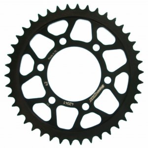 Rear sprocket SUPERSPROX RFE-269:37-BLK black 37T, 428