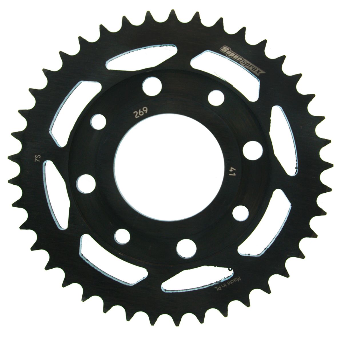 Rear sprocket SUPERSPROX RFE-269:41-BLK black 41T, 428