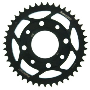 Rear sprocket SUPERSPROX RFE-269:43-BLK black 43T, 428