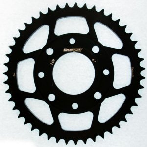 Rear sprocket SUPERSPROX RFE-269:47-BLK black 47T, 428