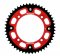 Rear sprocket SUPERSPROX STEALTH red 49T, 420