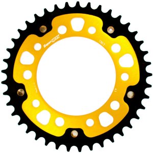 Rear sprocket SUPERSPROX STEALTH gold 41T, 520