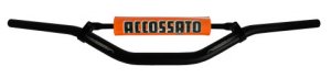 Handlebar ACCOSSATO aluminium, 28.5 mm black