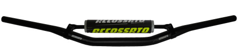 Handlebar ACCOSSATO aluminium, 28.5 mm black