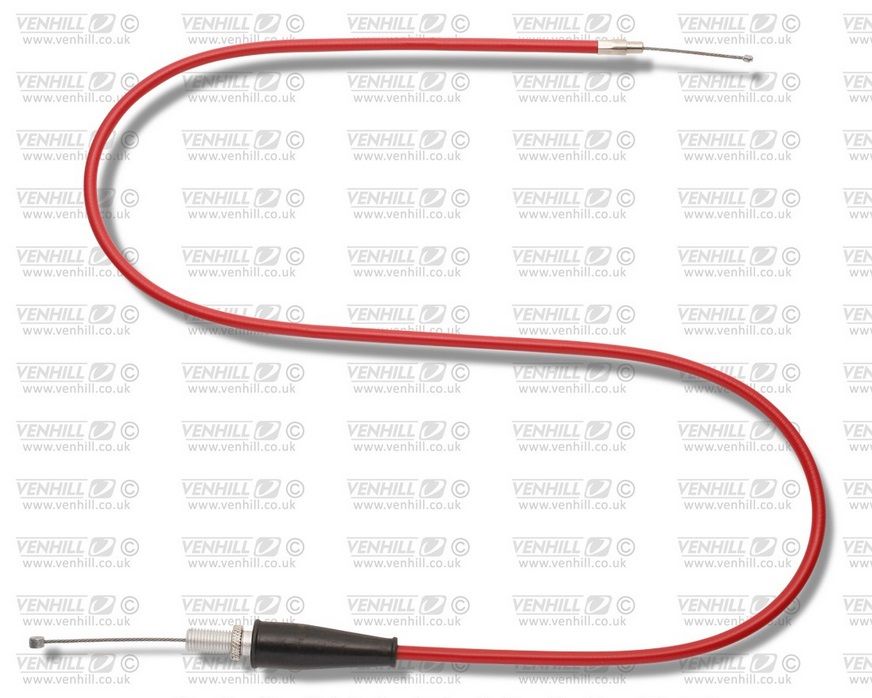 Throttle Cable Venhill H02-4-010-RD featherlight red