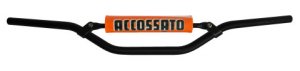 Handlebar ACCOSSATO aluminium, 22 mm black