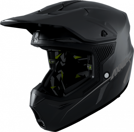 MX helmet AXXIS WOLF ABS solid black matt XXL