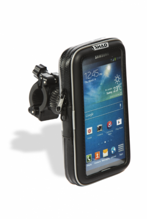 Smartphone holder SHAD 120x70 mm on handlebar 3,8