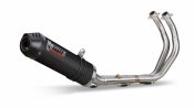 Full exhaust system 2x1 MIVV Y.058.L3C OVAL Carbon / Carbon cap