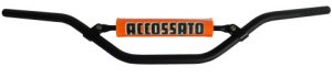 Handlebar ACCOSSATO aluminium, 22 mm black