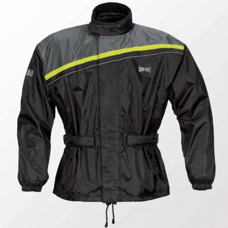 Rain jacket GMS ZG79300 DOUGLAS black-yellow fluo 5XL